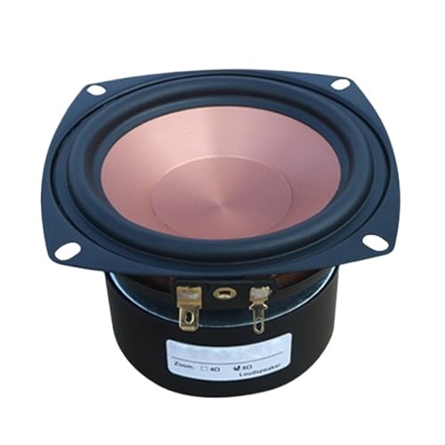 Woofer de graves medios con bobina de 25 núcleos para un sonido sin distorsión
