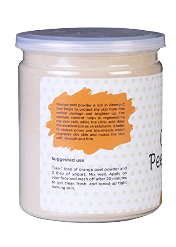 Orange Peel Powder 8 Oz (227 Grams) | 100% Natural Care For Acne, Tan & Blackheads | Effective Diy Face Mask Ingredient | Rich In Vitamin C | Helps Get A Glowing Skin | By Yogi's Gift® #TOP1