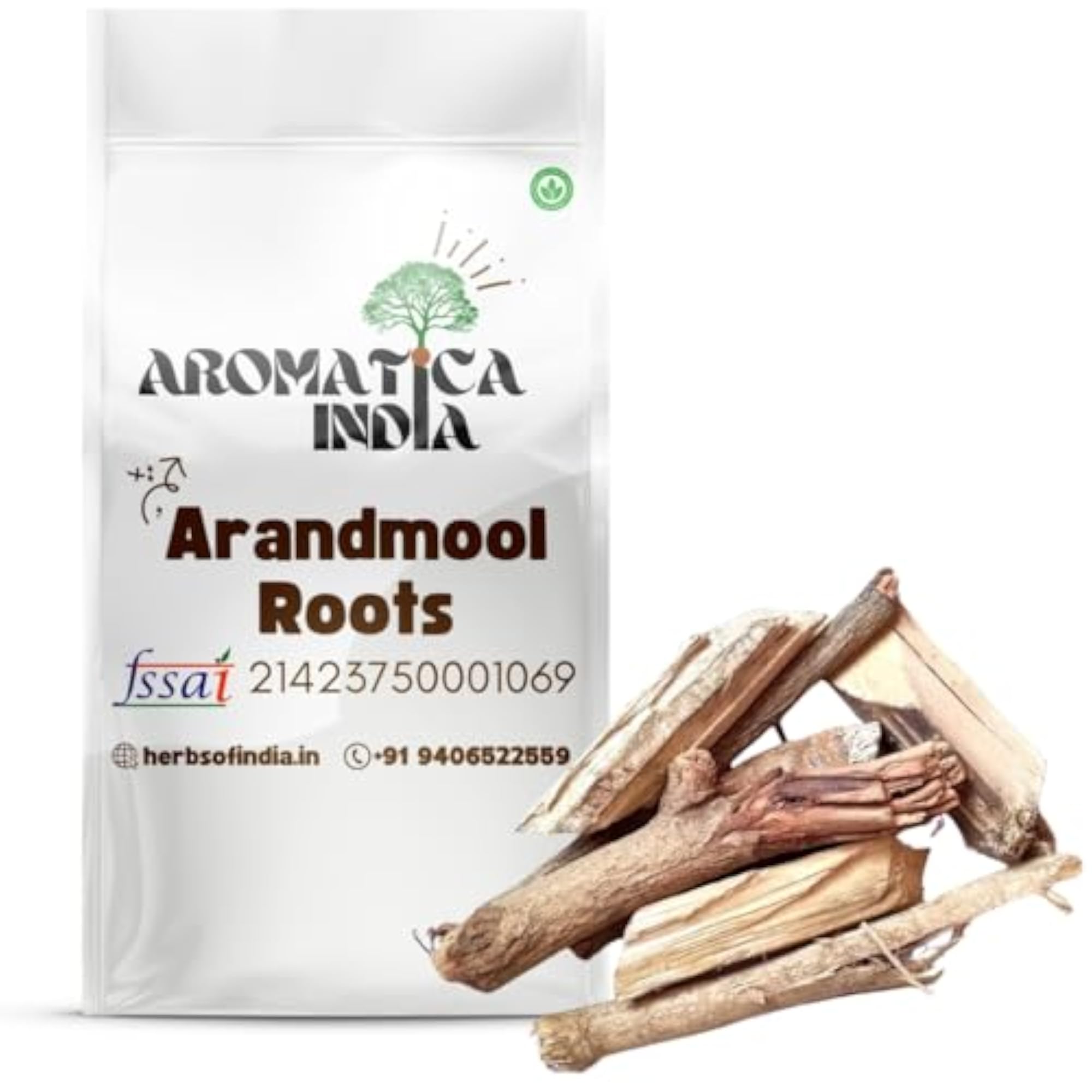 Aromatica Arandmool Roots, 100% Natural Ayurvedic Herb