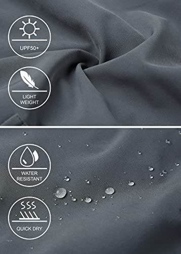 Libin Men's Lightweight Joggers Quick Dry Cargo Hiking Pants Track Running Workout Athletic Travel Golf Casual Outdoor Pants, Grey L #TOP3