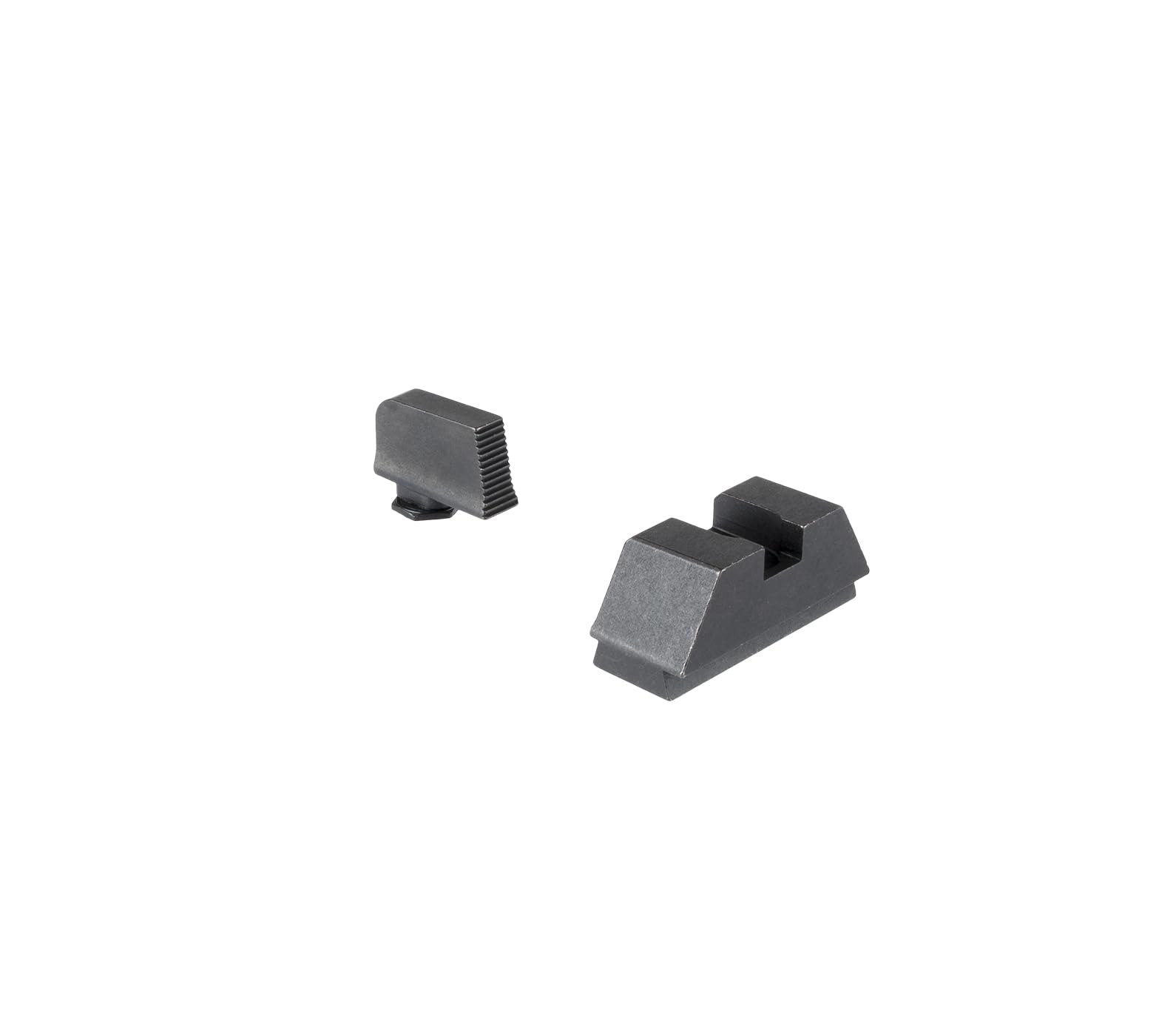 AMERIGLO Optic Compatible Sight Set for Glock - L Tall Black Serrated .220
