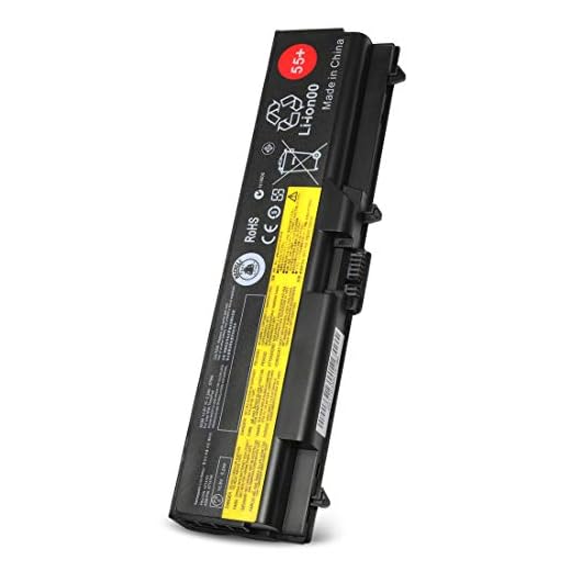 New Replacement Laptop Battery for Lenovo ThinkPad T410 T510 T520 W510 E40 E50 E420 E425 E520 E525 L410 L420 L510 L520 L412 L512 SL410 SL510 50+ Battery fits P/N Lenovo 0A36303 42T4799 42T4751
