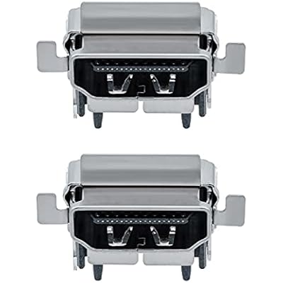 Mcbazel Lot 2 Original HDMI Port Socket Connector for Xbox One S,Replacement HDMI Socket Interface Repair Jack Accessories Console Compatible with Xbox One S Console