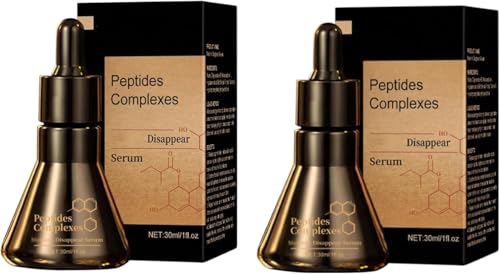 Suero Eliminador de Melanina con Péptidos, Uniformiza el Tono, Hidrata y Reafirma la Piel, Suero Facial Corrector Blanqueador, para Todo Tipo de Piel