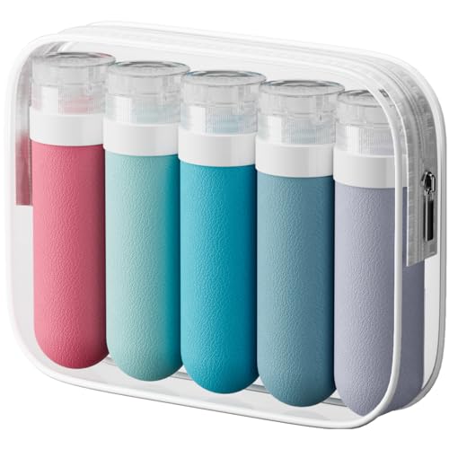 5 Pack Travel Bottles for Toiletries,... 5 Pack Travel Bottles for Toiletries,...