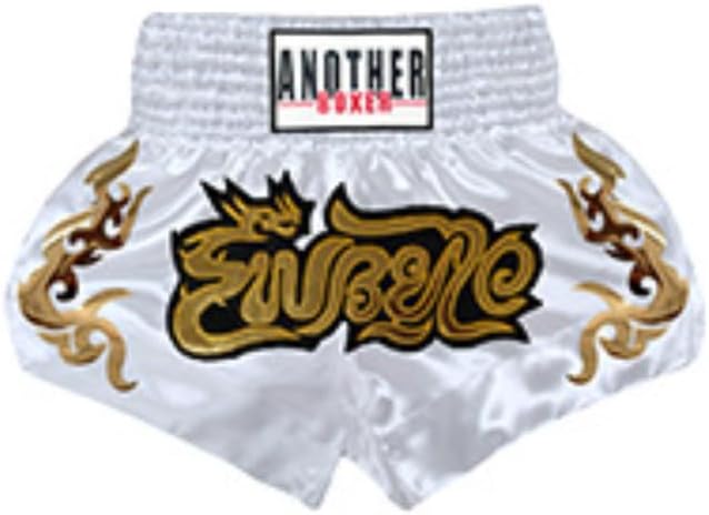 OYSTERBOY Pantalones cortos clásicos de Muay Thai para hombres y mujeres, boxeo, kickboxing, artes marciales mixtas, ropa de lucha BJJ,
