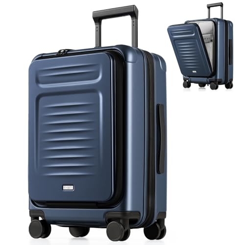 Coolife Carry On Luggage Suitcase