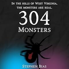 304 Monsters Audiolibro Por Stephen Bias arte de portada