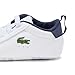 Lacoste Baby's Carnaby Set Sneakers, White & Navy, 0