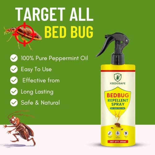 Image of Bed Bug Repellent 250ml | Khatmal | Odourless | Child-Safe