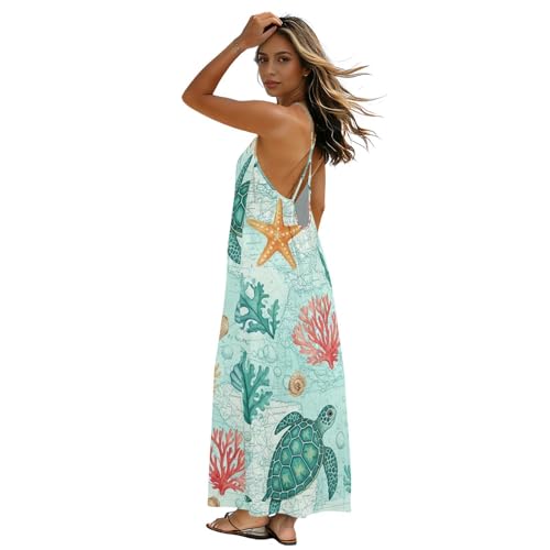 Robe d'été dos nu pour vos promenades de vacances au soleil