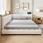 Beige With Usb Charging Ports&safety Guardrail