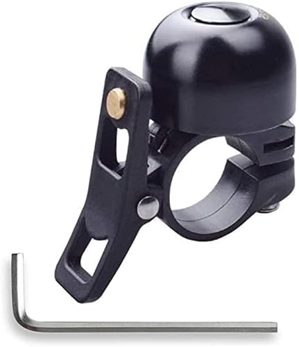 Sportout Kupferlegierung Fahrradklingel, Klassische Fahrradklingel, Lautstarker Fahrradring für Rennrad, Mountainbike, Citybike, Sportbike, Kinderfahrrad, Cruiser Bike, BMX Bike (1 Pack) Cover