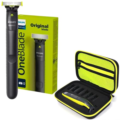 Barbeador Depilador e Aparador de Pelos Oneblade + Case rígida de armazenamento