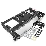 A-Premium Gooseneck Hitch Trailer Hitch System Compatible with Ford F-250 Super Duty/F-350 Super Duty 1999-2016 Pickups Only 1999-2016, Except Cab & Chassis, Comes with Installation Kit - 30,000 lbs