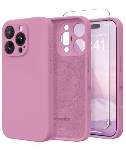 Image of Magnetic for iPhone 16 Pro Max Case Silicone Blackcurrant