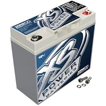 XS Power XP600 600 Amp AGM Secondary Battery with M5 Terminal Hardware - 12 Volt 20Ah Deep Cycle AGM Powercell for Car Audio Stereo Systems