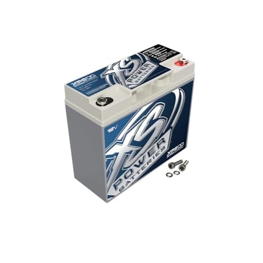 XS Power XP600 600 Amp AGM Secondary Battery with M5 Terminal Hardware - 12 Volt 20Ah Deep Cycle AGM Powercell for Car Audio Stereo Systems