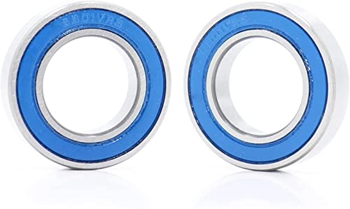 Rodamiento 6801 2RSV MAX 12x21x5mm con bolas completas para pivote de bicicleta pack de 4