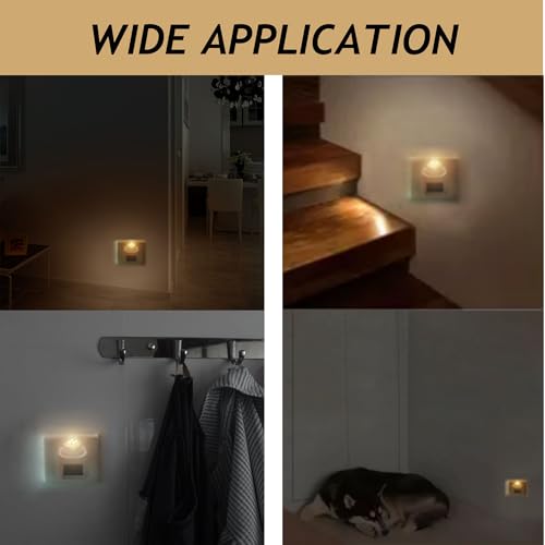 Image of TWDRTDD Dusk to Dawn Sensor Plug in Night Light,Warm White,LED Automatic Light-Sensing Night Light Great for Making Your Own Decorative Night Lights,1-Pack (Light-Sensing)