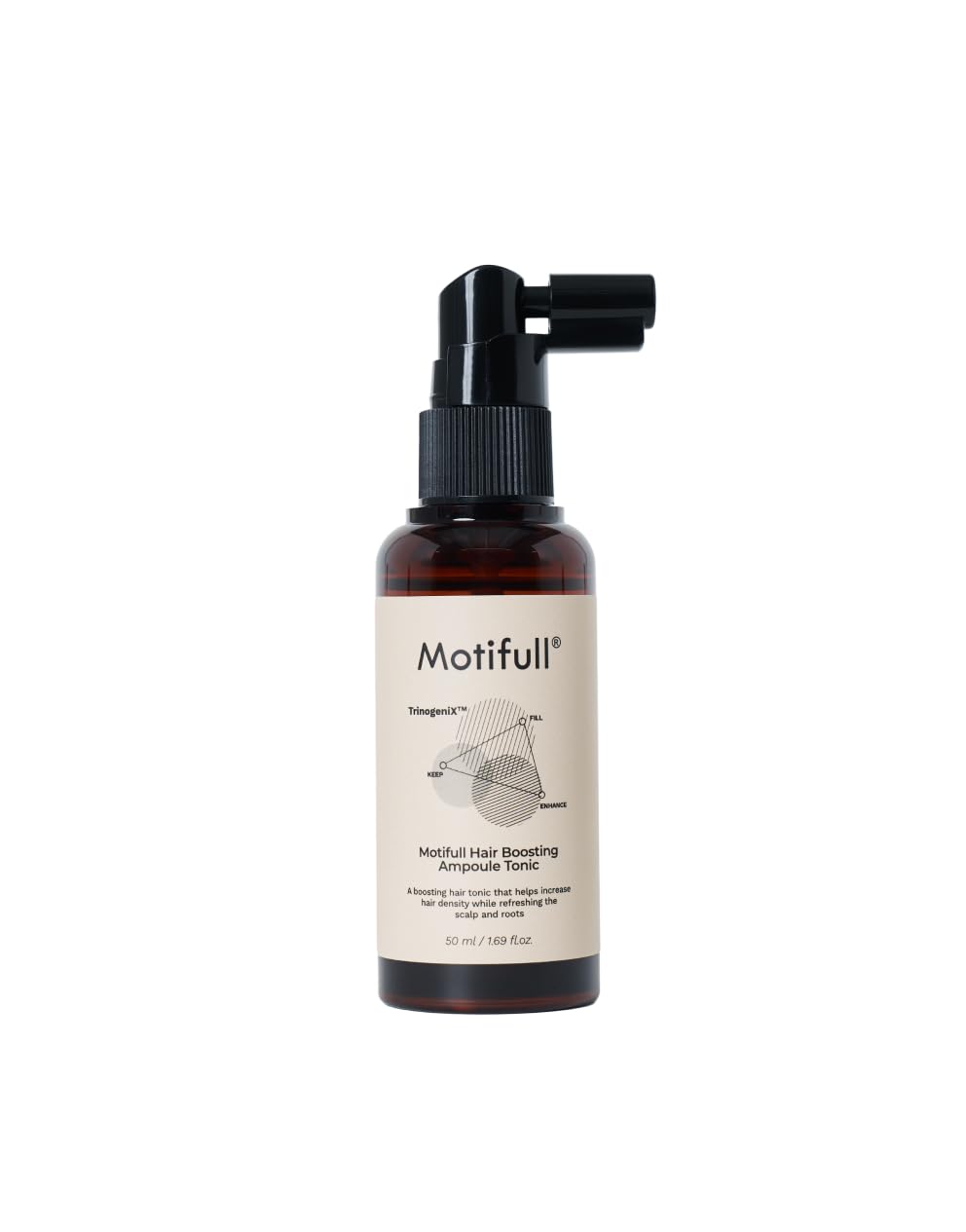Motifull Hair Boosting Ampoule Tonic | Hair Growth Treatment for Hair Thinning & Hair Regrowth | Lightweight Scalp Serum for Women & Men | Scalp Treatment for Hair Growth (1.69 fl. oz.)
