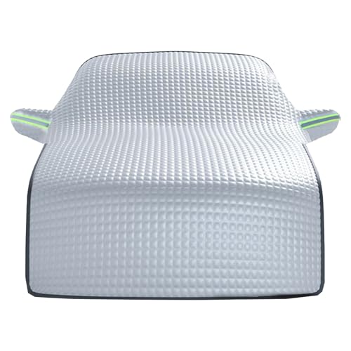 Genérico Coche con Equipo De Invierno, Cobertura De Autos De Nieve | Cubierta De De Protección De Escarcha Extendida Engrosada | Cubierta del Automática, Capucha del, G