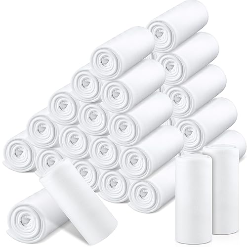 Newwiee 48 Pcs Bulk Fleece Blanket Cozy Warm Fleece Throw Blankets