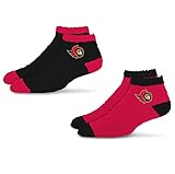 For Bare Feet Unisex NHL Ottawa Senators Super Cozy Sleep Soft Two Pack Team Colors OSFM