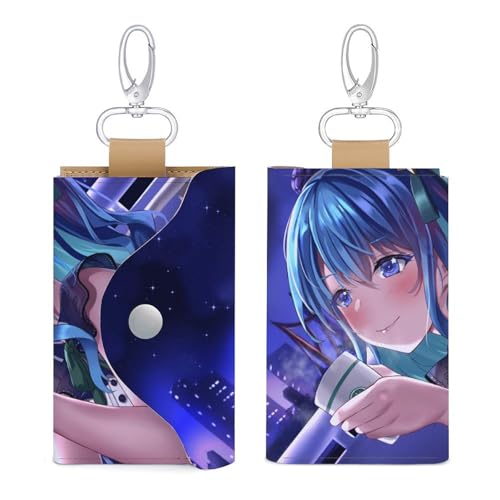 キーケース スマートキー対応 キャラクター キーケース 財布 キーケース 小銭入れ付き キーホルダー 可愛い スマートキーケース カード入れ付き 薄型 車キーケース 6連 多機能 大容量 コンパクト プレゼント（Amazon）