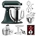 Produktbild KitchenAid Küchenmaschine Artisan - P24 Food Processor Set Spezial 185er (K) - 5KSM185PSEPP inkl. Food Processor Vorsatz (5KSM2FPA), Fleischwolf Kunststoff (5KSMFGA) und Kochbuch (Kochen & Backen)