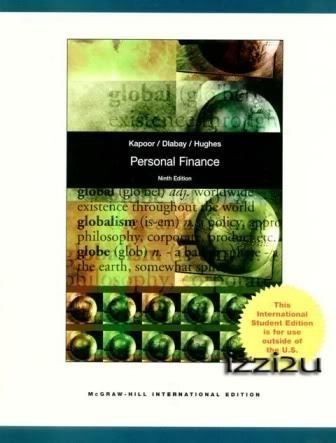 Personal Finance 0071285547 Book Cover