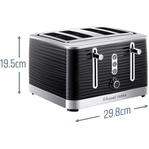 Russell Hobbs Inspire 4-Slice Toaster with Extra Wide Slots - Image 6