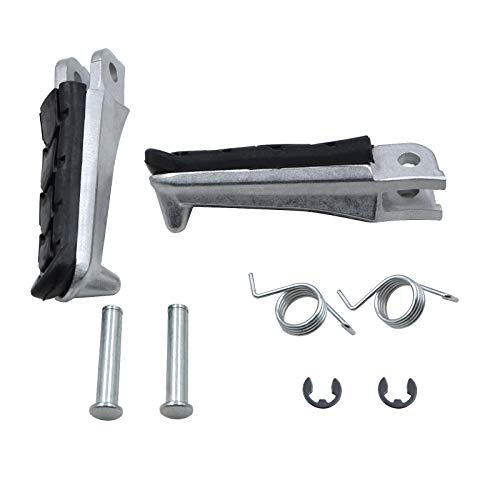 AHL Repose-pieds de pédale de repose-pieds avant de moto pour Honda CB1300 2003-2012/CB250 HORNET 250 1998-2010/CB400 Super Four VTEC 400 1999-2013/CB600F...