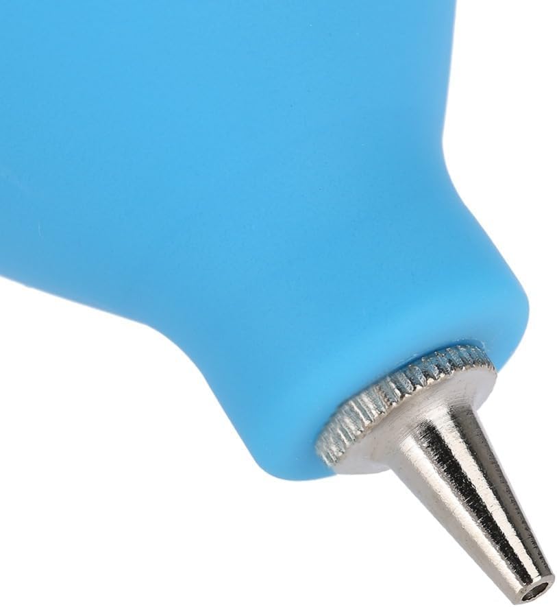 Rubber Air Blower for Camera Lens Cleaning Dust Pump Tool with Metal Valve Portable Filter Watch Cleaning Kit(Blue)