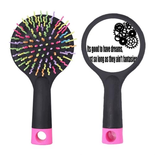 Brosse à cheveux démêlante Dream And Reality style Art Déco avec coussin d'air