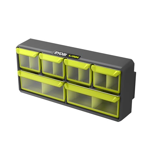 RYOBI LINK Sortimentsmagazin mit 6 Kippfächern RSLW309