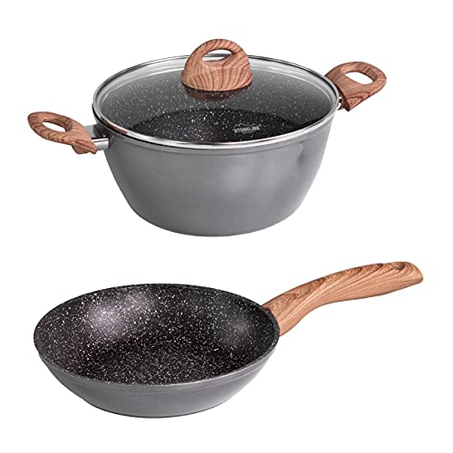 STONELINE Ceramic Cookware Sets (14 Pieces (BTN)) 4 Gallery Image