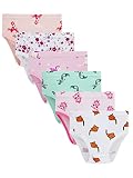 Zamplinka Little Girl Underwears Baby Soft 100% Cotton Panties Little Girls' Undies Assorted Underwe