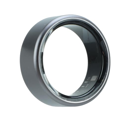 XUMIUZIY Smart Ring Health, Health Ring Multi Sports Modes Water Gesture Camera Control Ultra Thin Wearable Smart Ring with Charging Case for Men Women (8#)