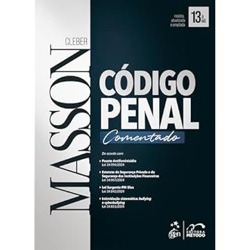 Capa do livro Código Penal Comentado - 13ª Edição 2025