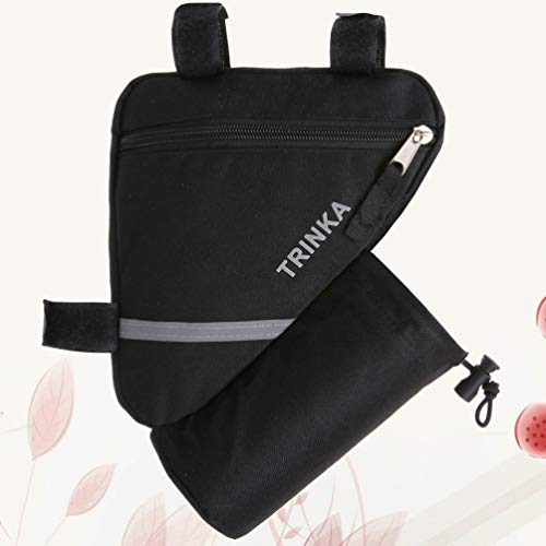 CLISPEED Saco de Armazenamento de Bicicleta TriÃ¢ngulo Bicicleta Quadro Saco de AlÃ§a de Ciclismo Se