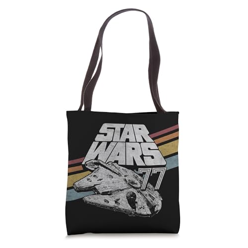 Star Wars 77 Millennium Falcon Retro Tote Bag miniatura 1