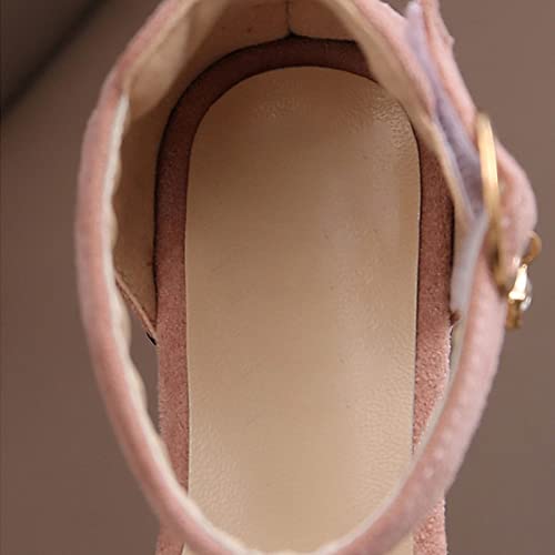 Toddler Girls Fashion Foot Warmer Girls' Sandals Summer Children's Soft Sole Shoes Fashion Girls' Bow Princess4