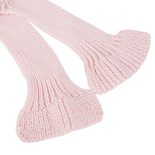 Baby Winter Hat with Scarf Kids Earflap Pompom Scarf Hat Knitted Thicken Fleece Beanie Warm Cap Hood Skull Hat Boys Girls4