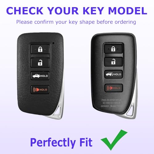 Coque de porte-clés compatible avec Lexus RX350 NX300 IS250 boîtier protection télécommande