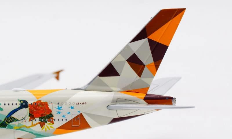 Miniatura 8 de ACE HOBBY JC Wings para Etihad Airways elige Corea del Sur para Airbus A380 A6-APG modelo preconstruido de aviones 1400