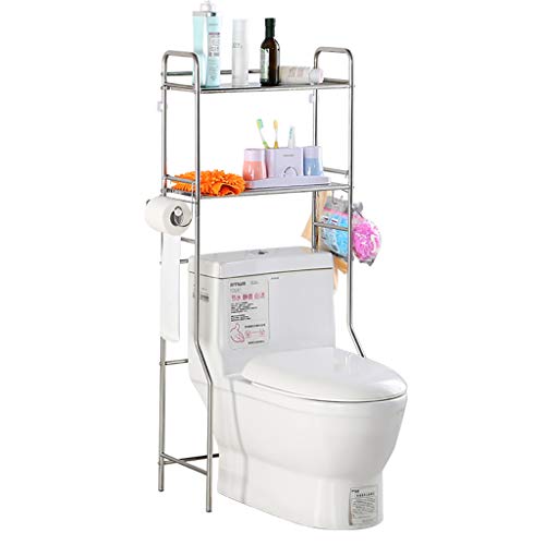 Toilettenregal Badezimmer Aus Edelstahl Teleskopregal Bad Toilettenspeicher Waschmaschinenregal Bad Und Wc Regal Badregal Aus Bambus