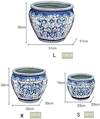 Pot de fleurs pour bonsaï avec motif créatif résistant