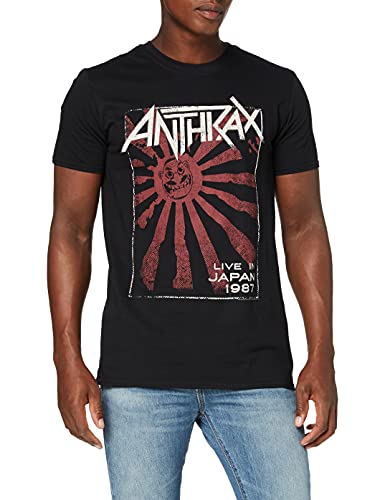 T-shirt Anthrax Live in Japan pour homme - Idée cadeau metal rock