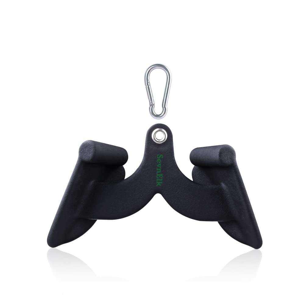 Maniglia di fila per macchine per cavi casa/palestra,Combo Tricep Press Down Cable Attachments,T-bar V-Bar bicipiti Curl Tricep LAT pulldown Bar Back Strength Training Handle